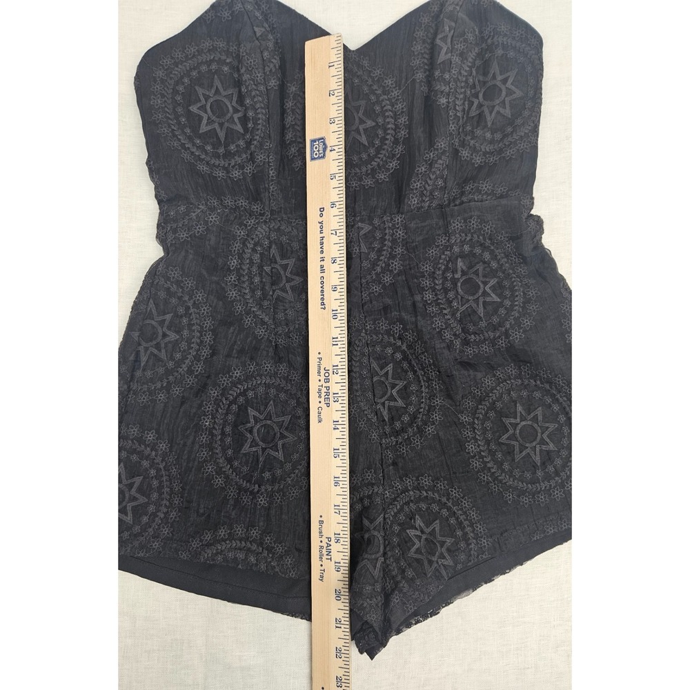 Stone Cold Fox Womens Festival Clubwear Floral Strapless Romper Size 3 Beach - Picture 5 of 9